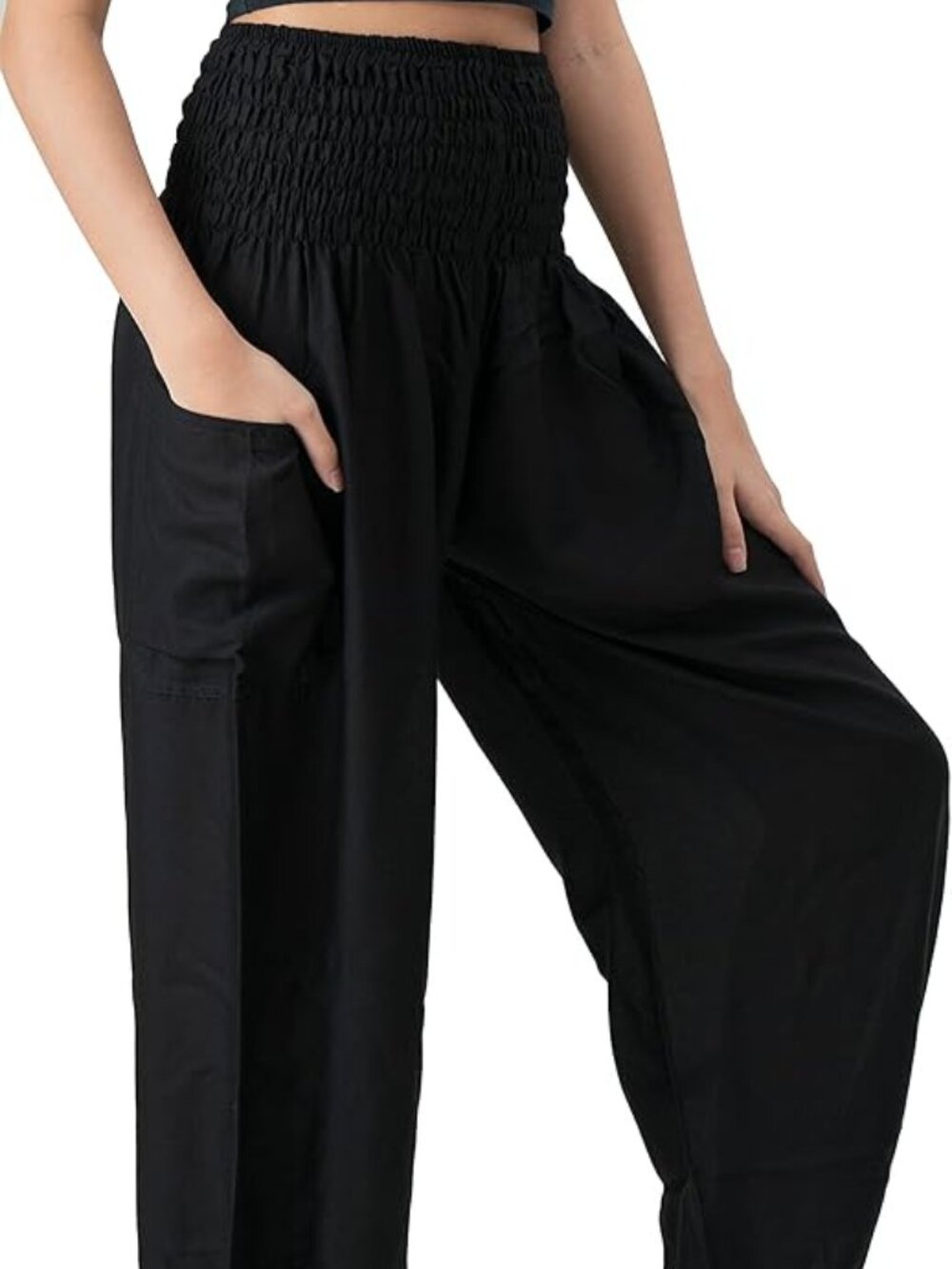 Black  Harem Pants